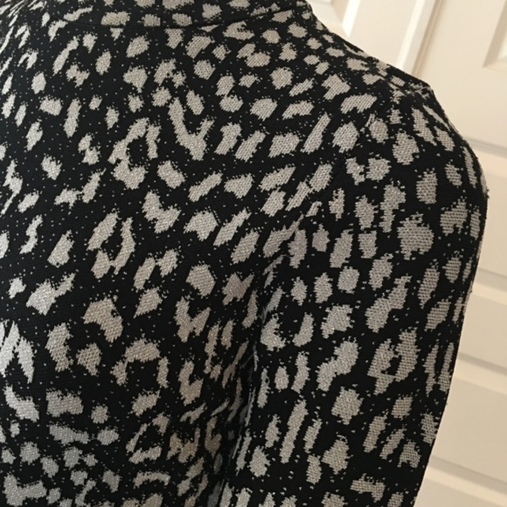 Michael Kors Metallic Cheetah Dress, M, L, and XL - Picture 6 of 8